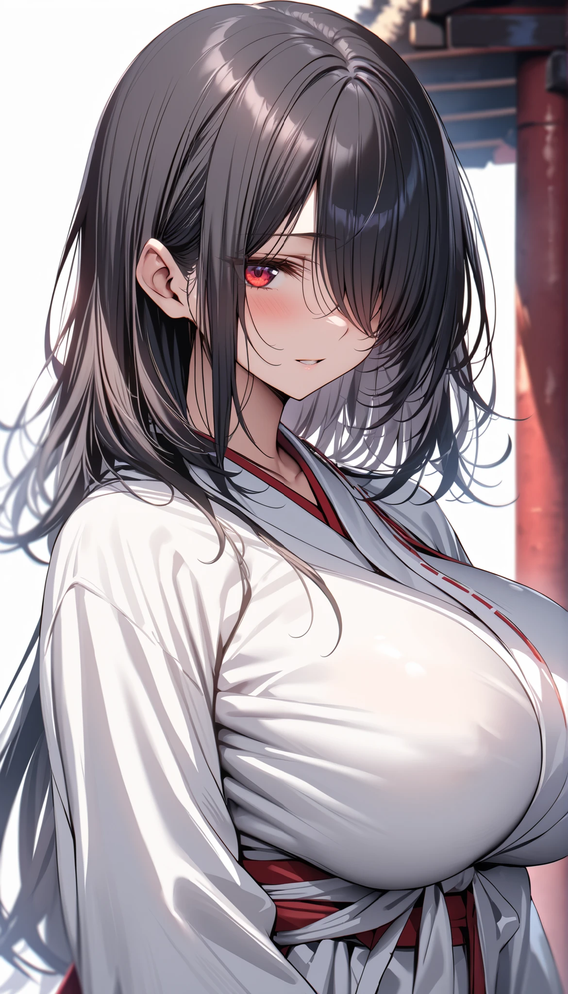 score_9, score_8_superior, score_8,sauce_anime,alone,One girl, Hasumi_\(green_archive\),Hasumi_\(Tracking\)_\(green_archive\),One girl,formal_Alternative_Costumes,black_wing,white_shirt,Gym_uniform,black_choker,Mole_Down_eye,Tracking_Jacket,Feathered_wing,Huge_chest,big_chest,Gym_shirt,, No correction,