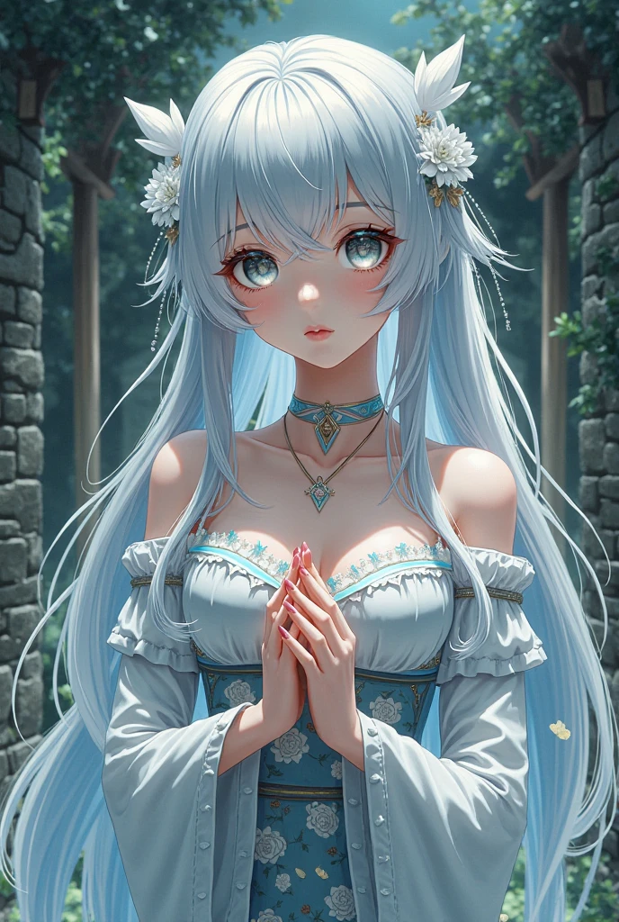 Art by Cornflower, dream-like (A girl with beautiful and detailed eyes. The depth of field in the photo is perfect, Lens flare adds a nice accent, {{side boob:2}}}, soaking wet dress