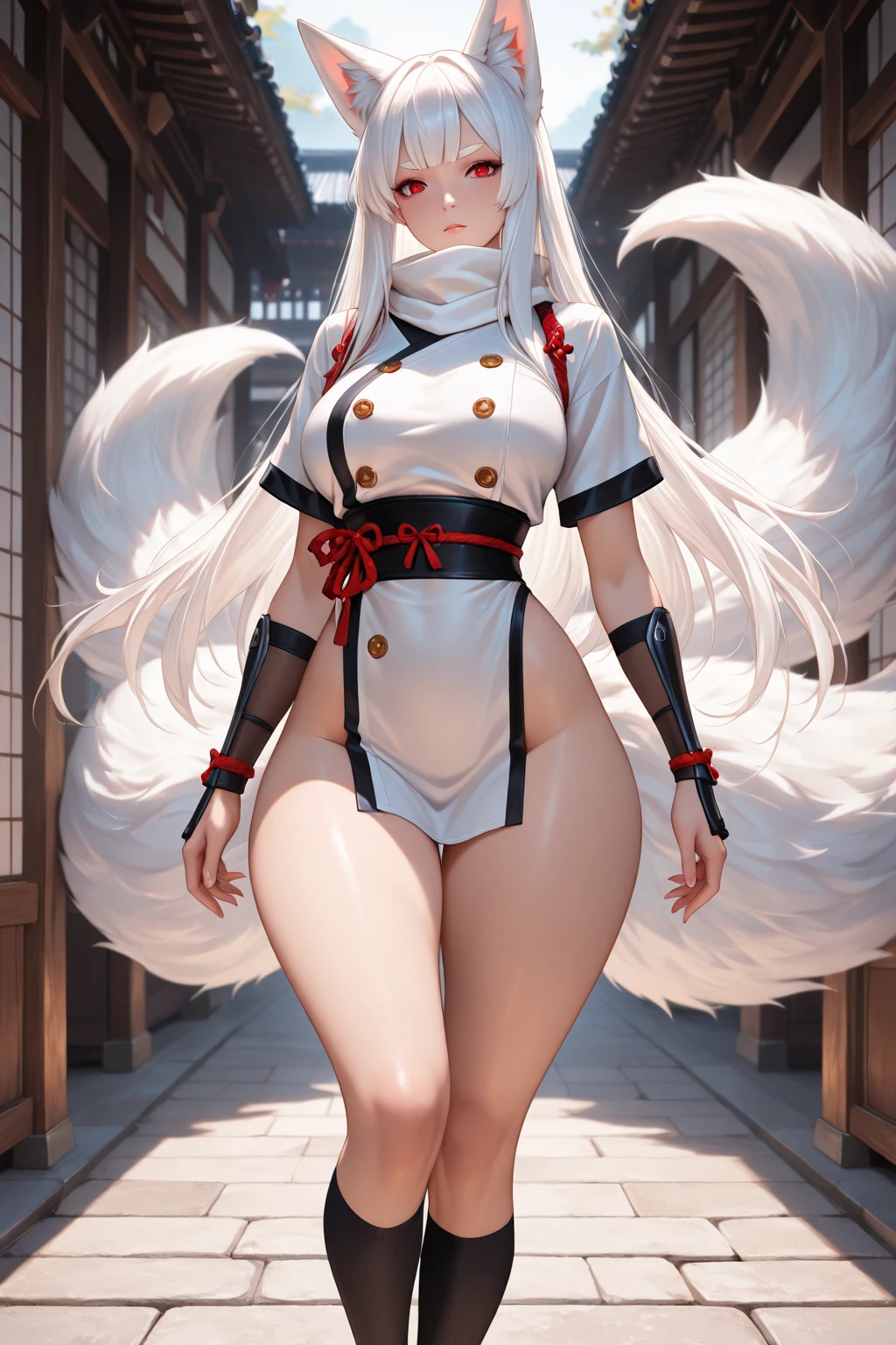 Big booty long white hair girl big boobs
