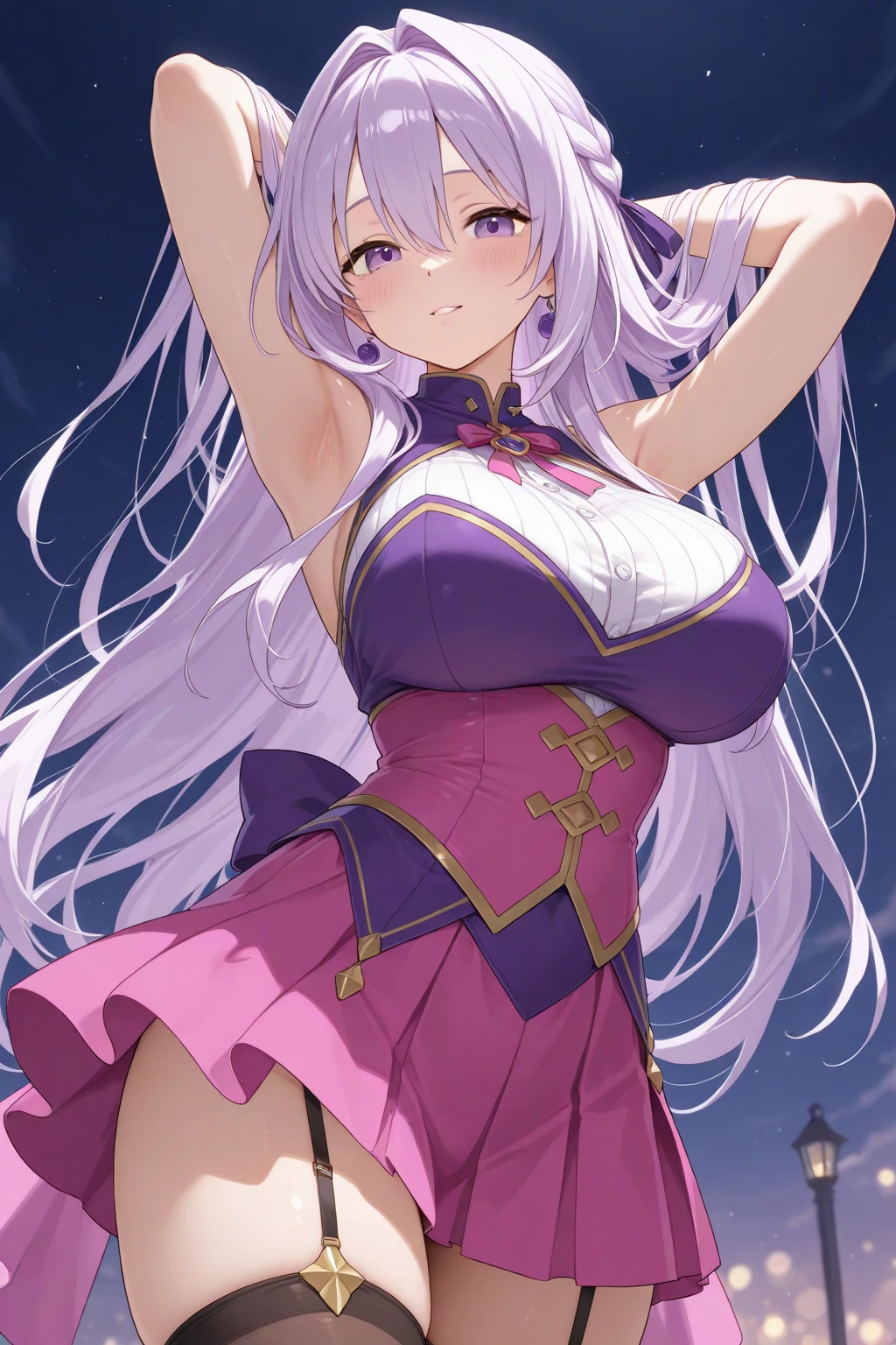 astral curvy girl body, chaos atmosphere