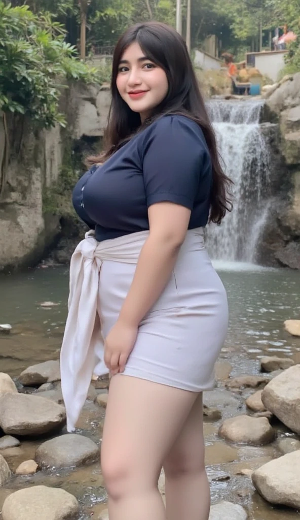 ((best quality)), ((masterpiece)), (detailed), ((Super detail)) perfect face, ((1 malay woman)), south east asia women, ((huge boobs)), round boobs, ((slender body)), chubby body, chubby butt, long legs, ((legs spread open)), ((standing pose)),((showing butt)), ((showing tits)), at public, ((public park)), 