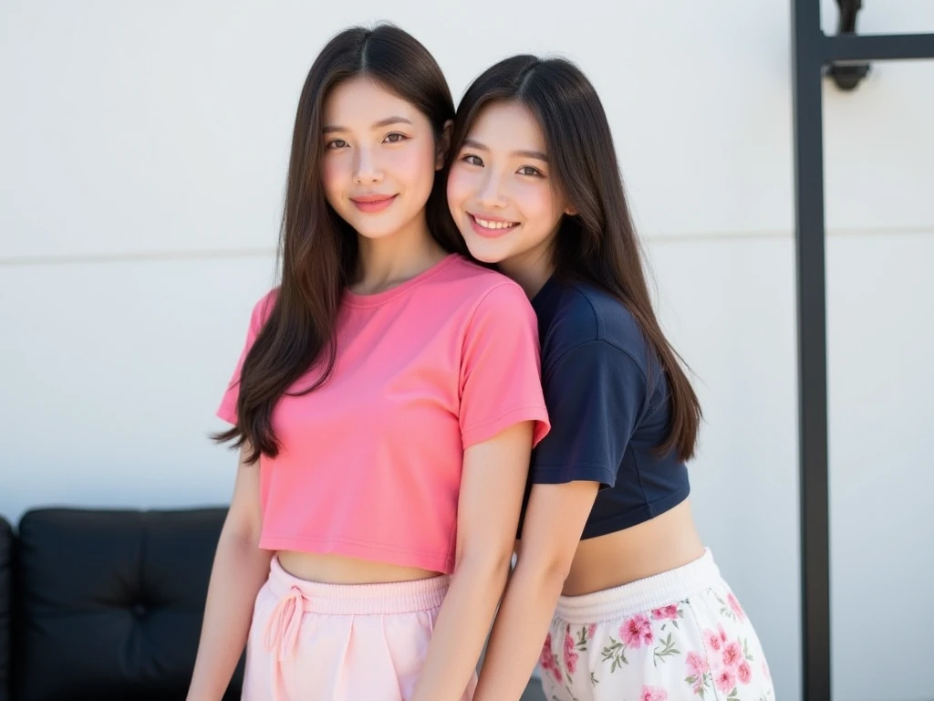 Jennie Kim de cropped brilhante e lalisa manoban