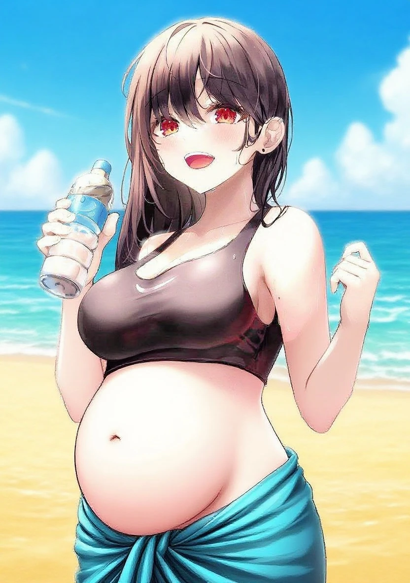 Have cat ears、work、Looks very painful、Small face、、Very embarrassed look、Big Breasts、Very impatient、Trembling、Sweating、Are pregnant、disease、abdomen、Fixed、abdomen、Wearing a swimsuit、Show your belly、One Girl、Swimming