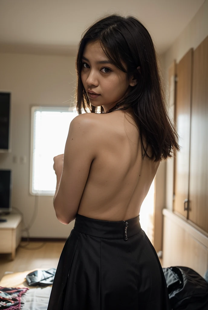 [[((young attractive Chinese woman with fair skin, long straight dark black hair, striking almond-shaped eyes, and a  frame:1.6)), ((Sophie Tan:1.5)), standing against a plain white wall in a professional photo shoot setting. She is wearing ((a well-tailored business suit:1.4)), comprising a fitted blazer and matching skirt or pants, presenting a professional and elegant appearance. Her hair is styled in loose waves, cascading down her back, and she has a confident gaze directed at the camera. The background is a simple white wall to keep the focus entirely on Sophie. The scene is captured with a ((full-frame DSLR:1.4)) using a ((50mm prime lens:1.4)) to keep Sophie in sharp focus. Professional studio lighting enhances her natural features and adds depth to the image. Post-production enhances the natural colors and ensures a clean, polished look. The image should be in ((8K resolution:1.5)) with ((hyper-realistic detail:1.6)). The focus is entirely on Sophie's facial features, hair, and professional attire, capturing her essence perfectly in a business setting.]]