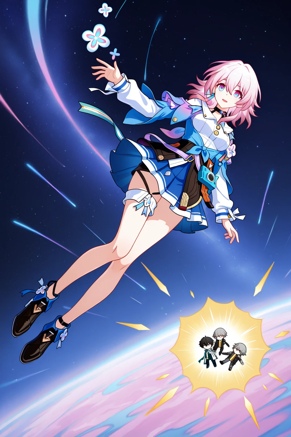 (masterpiece:1.3), (highest quality:1.3), (super detailed:1.2), ((cute)), cute, (Lovely), ((sexy)), ((very detailed)), 4K, (8K), highest quality, (beautiful), figure, anime style, (thick line:1.2), Gradation, (whole body), //, Are standing, (contrasting:1.2), //, cute女の子, 1 girl, 16yo, (alone:1.2), //, medium breasts, (perfect eyes:1.2), (perfect iris:1.2), //, bob cut hairstyle, light peach hair color, (beautiful目) //, (sexual expression:1.2), (Ahegao:1.3), (laughter), smile, //, //, (monochromatic (pink) cuteゼンタングルハートパターン背景:1.3), (Zentangle background), abstract background art