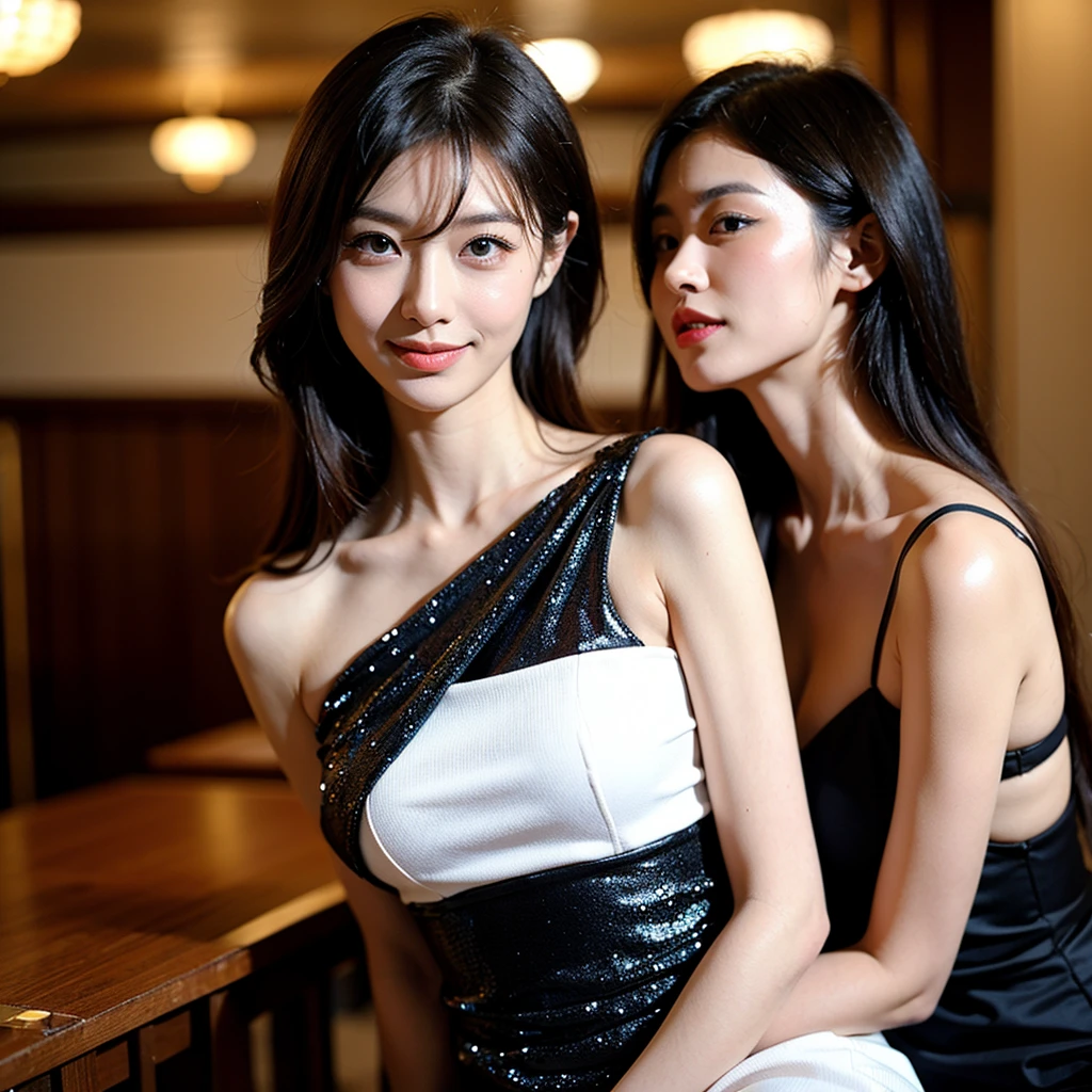 A Chinese girl 18 years old Beautiful eyes, real skin, delicate face, full body picture, hanfu, clothing details, skin details, slim body, delicate and delicate, short hair, black hair, blunt bangs ,beauty, best quality, super detailed, masterpiece, fine detail, high resolution, 8k wallpaper, realistic details, skin details, photoshop \(medium), super detailed, high resolution, extremely detailed, cinematic lighting texture, beautiful, perfect, hd