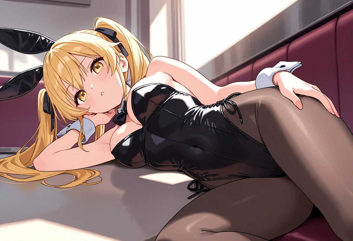 masterpiece, 最high quality, High resolution, One mature woman、Age 35、Brown long hair、Black torn dress 、Black ripped pantyhose、Night club at night、sexy、Wear a miniskirt、Thin legs、((Big Breasts))、Slim figure、high quality CG Tone、Torn black panties、Surrounded by sadistically laughing men、Sitting in a chair and being restrained、Please open your legs wide、Black blindfold、While wriggling the body、trembling、Put a vibrator in your pussy、(Clear liquid spurts out of her pussy、Intense orgasm moment)、panting loudly、Please open your mouth wide、