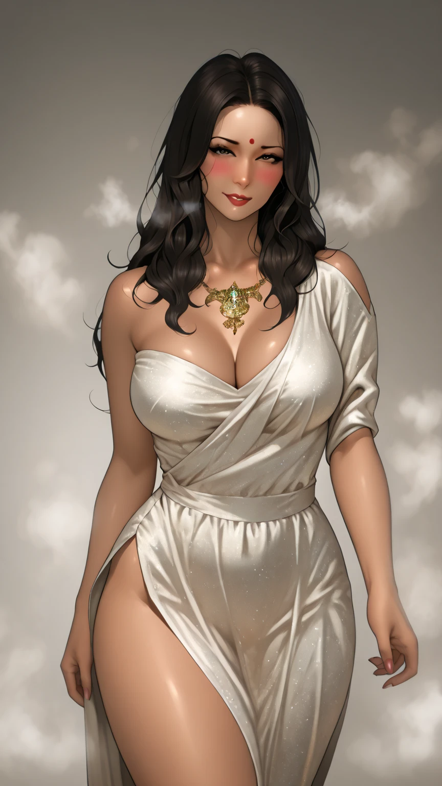 a muscular and sexy naked female red skin alien, beautiful detailed eyes, beautiful detailed lips, extremely detailed eyes and face, long eyelashes, perfect proportions, detailed skin texture, intricate alien anatomy, biomechanical elements, glowing eyes, horns, detailed alien costume, complex alien jewelry, dramatic lighting, cinematic composition, 8k, high quality, hyper detailed, photorealistic, digital painting, masterpiece