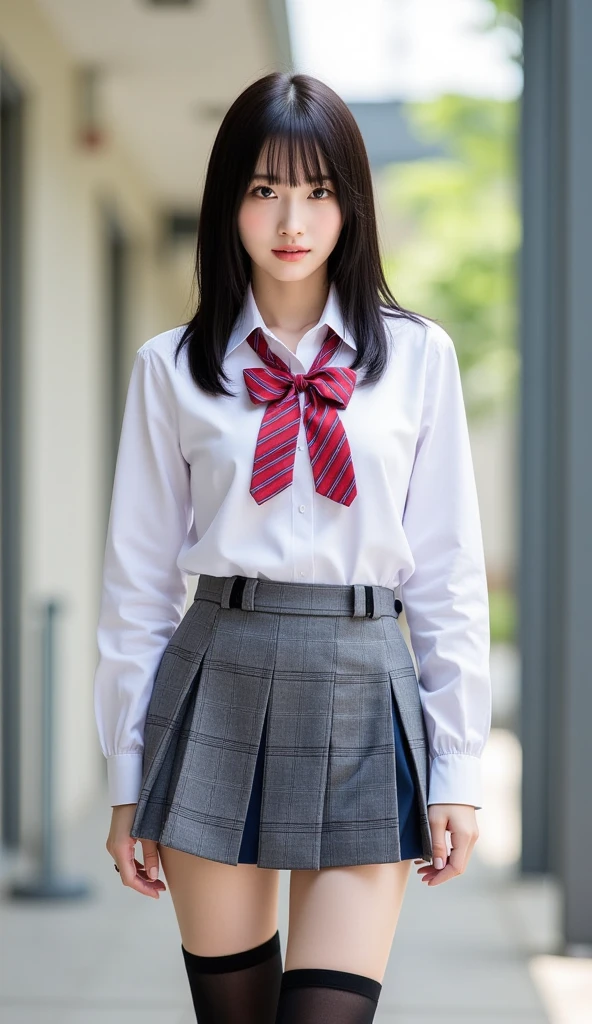 Shoulder straps or red lines、Remove excess hair