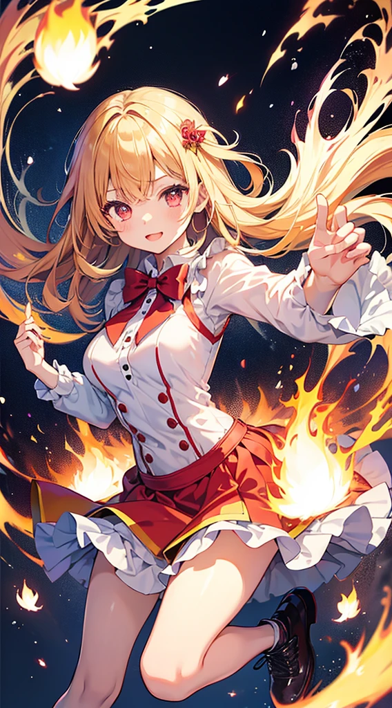 Anime Girls On Fire