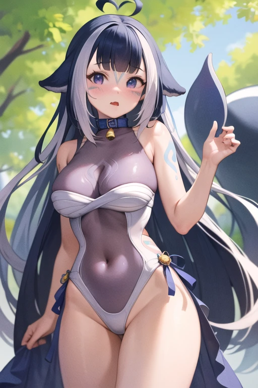 nsfw,one woman,micro bikini,spread legs,standing,large breasts,full body,cute face,semi-long hair,from front,illustration style,high quality,japanese, (ahegao:1.1), (:o:1.2),simple background
