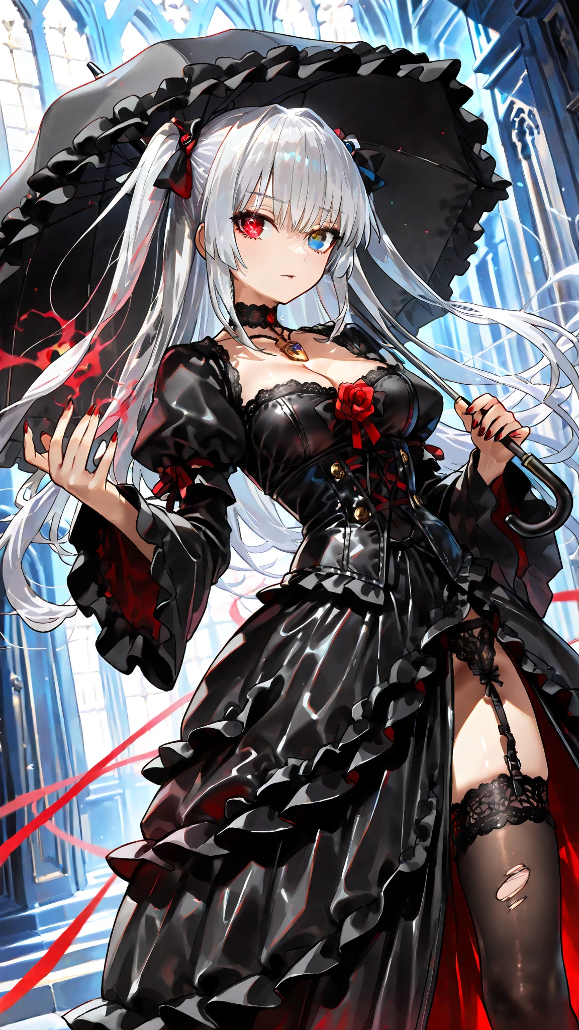 Swarms of Dark Monsterultiple skulls on the ground、周囲に複数のzombie、死んだ腐ったBloodに飢えた邪悪なzombie, Girl Venom, 黒い共to be bornto be born物が付着している, One girl,  masterpiece, View your viewers, Professional, Lighting from behind, Particles of light, Gray Hair, Torn clothing, crazy, Yandere, Psychopathic, crazy expression, Licking lips, The pupils constrict, crazy smile, crazy eyes,  Conceit, Gothic architecture, Big window behind the girl,  Bloodまみれの, Evil look, Psychopathic, Torn clothes, Torn Costume, sexy, reveal, Combat Stance, Very detailed, Vibrant appearance, Creative Action, Very detailed, Imaginative, Sensual, Voluntary, all breasts, sexy, reveal, Highest quality, skinの質感, Intricate details, (Highest quality, masterpiece, 超High resolution), (8k wallpaper, High resolution, High resolution, to be born), (credibility: 1.4), (whole bodyショット), One Girl, ((Anime Girls)),,(Bloodしぶき:1.6), ((Fantasy Witch Costume)), ((Flowing white hair)), ,(Bloodしぶき:1.6),Female curves, Large Breasts, Thick thighs, sexyな平らなお腹, 完璧なhand, 完璧なアニメのface, ((dark lolita dress)), Are standing, ((邪悪な笑face)), ,(Bloodしぶき:1.6),Victorian cities, gaslight, Steam circulates, Moonlight Illumination, night間照明, A sky filled with stars and galaxies,(Bloodしぶき:1.6),アニメzombie魔女デザイン, ねじれた笑face、Bloodまみれの、頭からの出Blood、Bloodしぶき、,(Bloodしぶき:1.6),Crossbones, skull, Streetwear Design, Professionalテクター, Horror Style, Full Design, Huge breasts, Very detailed, Realistic, Dark fantasy, Gloomy atmosphere, Intricate details, crazyスマイル, 狂ったeye, A cute and stylish hair band,(masterpiece:1.2, Highest quality), Scary atmosphere、Distorted facial expressions、Horror Art、Bloodの雨、Bloodを流す、Bloodしぶき,(Bloodしぶき:1.6),悪魔のeye、greenいeye、scar、火scar、whole body、Torn hair of a woman dressed in slave clothing、（Long Hair）、（eyeにかかる長さの前髪）、Black Hair、（（（eyeの下のクマ）））、green白いskin、Feeling unwell、Pathological、邪悪な笑face、狂ったeye、（Grin）Dramatic makeup，Create mixed media art、,Horror 1 Girl, Open_mouth, , green_eye, Blood, Tilt_red_skin, Injury, Blood_In addition_face, Bandaged_arm, Blood_In addition_zombie, Blood_In addition_hand　, Open your eyelids wide, The trend is all, mouthを大きくOpen, mouthを開けてteethをむき出しにする,獣のような鋭いteeth, Wide lips, 非常に広いmouth, Vermilion cheeks, blonde, ,(Bloodしぶき:1.6),Princess Cut, Ribbon hair ornament, brooch, Otaku Room, Well-built body, Nice body, Ample breasts, Thick body,eyeを大きく開いて、Scary atmosphere、Distorted facial expressions、ねじれた笑face、Bloodまみれの、頭からの出Blood、Bloodしぶき、whole body、,(Bloodしぶき:1.6),Long Hair、Long bangs、Well-built,Broad shoulders,I focus,(face),Messy Hair,いeye,(光るeye),green信号,笑face,big 笑face,teeth,psycho 笑face,gesugao,Dark city background,darkness,night,(close),良いeye, 良いteeth,サディスティックな笑face,,all,光沢のあるskin,詳細なface,Beautiful body,　mouthからの白い息　Luxurious lace long gloves、A charming Western alley、Gothic architecture、Western architecture、Fantasy World、