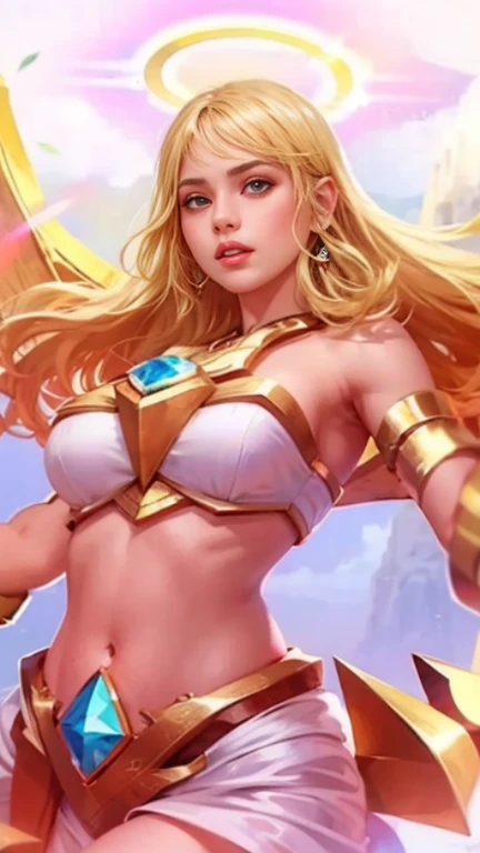 Golden Saint Seiya Queen lying on her back on bed (open legs bent and raised: 1.4), beautiful long legs, gold armor, reclining, recommended positive prompts: Best quality, masterpiece, ultra high res, (photorealistic: 1.4), 1girl, moyou, realistic, (Saint Seiya: 1.4), Taoism, (Phoenix pattern: 1.4), off-the-shoulder, (buttocks: 1.4), exposed panties, exposed butt groove, underboob, (looking down: 1.4), unrealistic engine style, detailing, surreal, boca effect, shot in David LaChapelle's style, bioluminescent palette: lilac, pale pink, bright white, wide angle, ultra-fine, cinematic still life, vibrant, Sakimichan's style, perfect eyes, Highest image quality 16K, inspired by Harry Winston, shot on Canon EOS R 6, masterpiece , --Chaos 50, gray hair, crown, mole under the eyes, gitchham, wide angle, canon, projection illustration, ray tracing, surrealism, textured skin