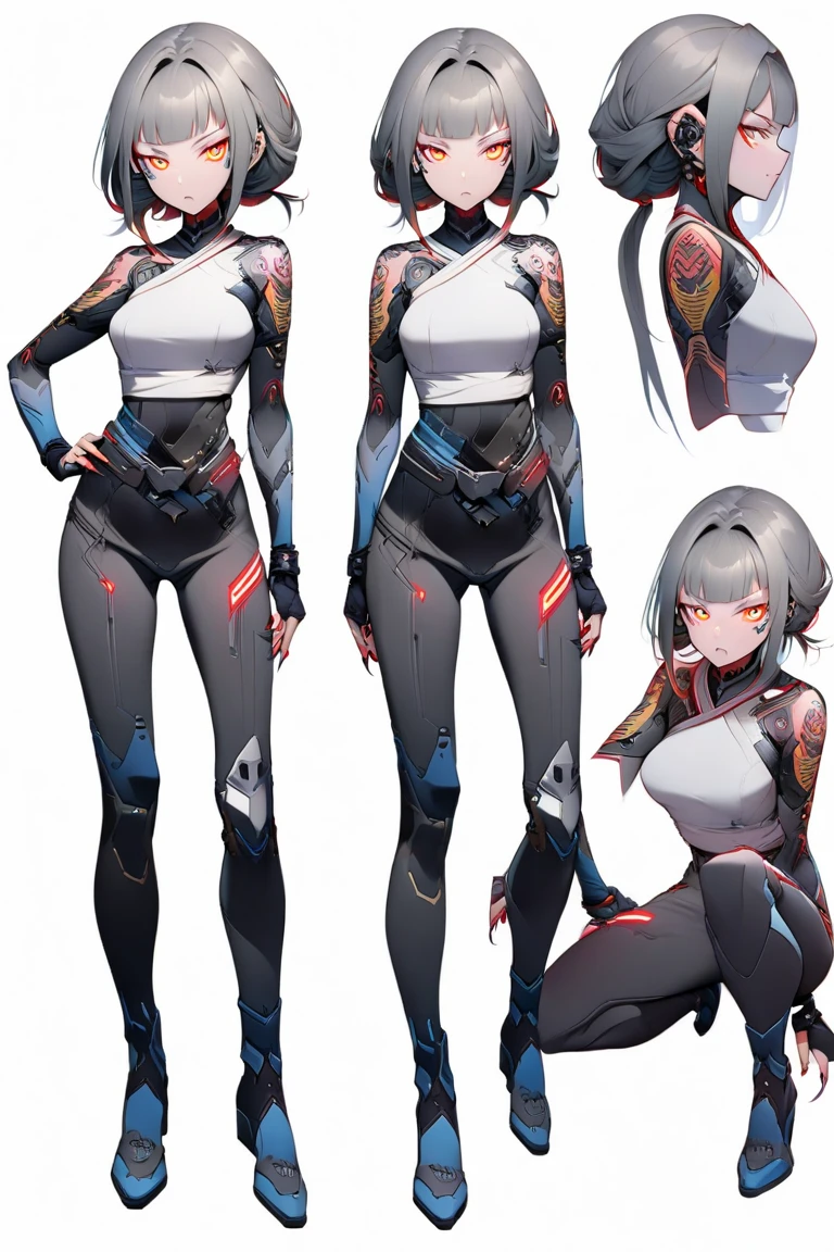 Different styles of clothing