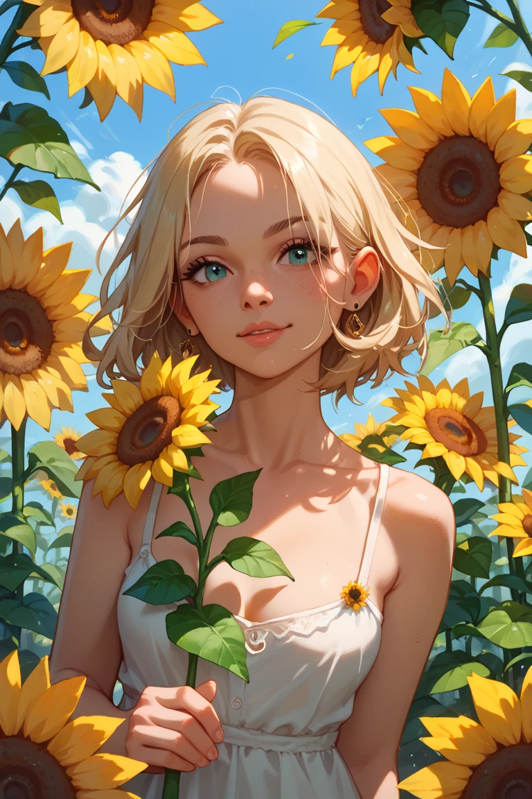 <lora:leeseosw-02:1>, dynamic lighting, photograph of a (beautiful:1.3) (nude:1.3) (Scandinavian:0.9) (Russian:0.9) woman, sunny field, (cute:1.3), blonde hair, (pale skin:1.1), (soft smiling:1.1), detailed face, detailed gray eyes, detailed skin texture, mini red dress, on park, sun ray, by ilya kuvshinov, alessio albi, nina masic, sharp focus, natural lighting, subsurface scattering, f2, 35mm, film grain, (freckles:0.2), (skin imperfections:1.2), open pores, ornate