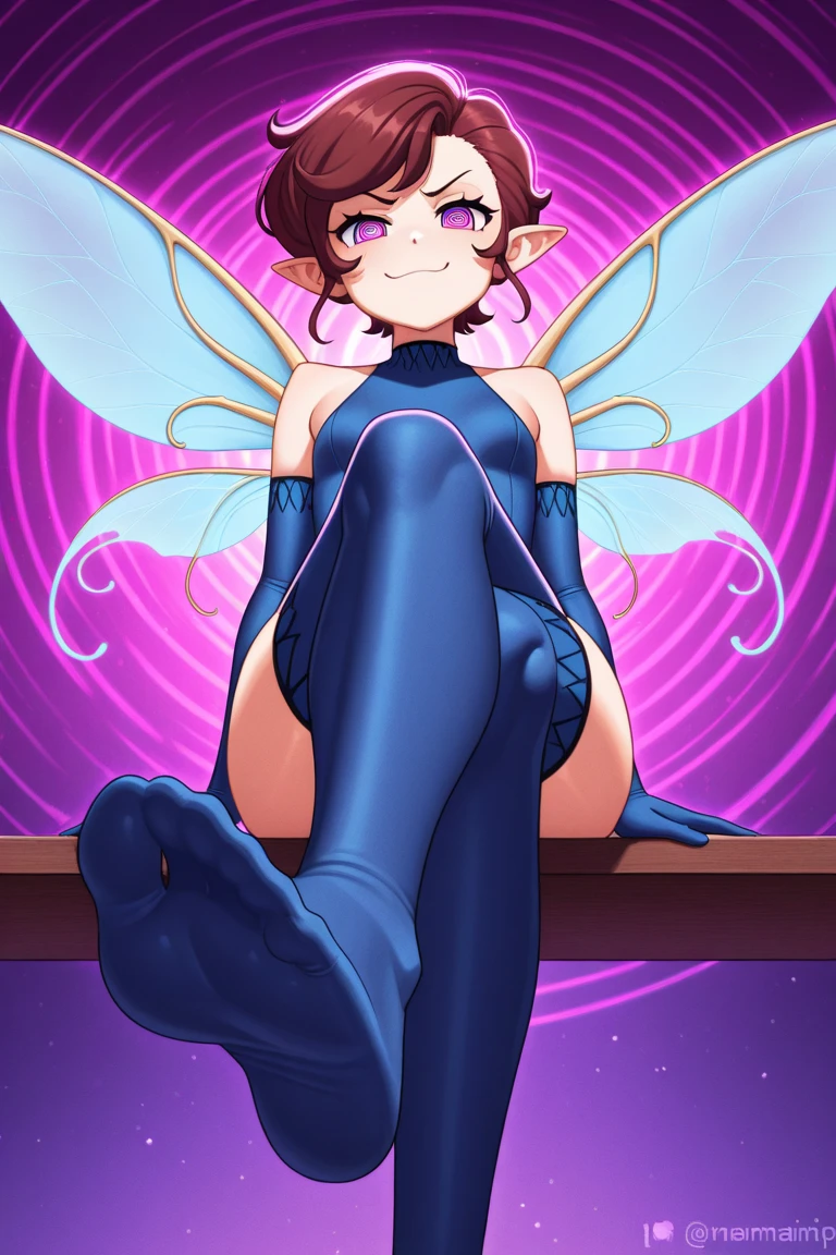 masterpiece, Highest quality, High resolution, 8k, Official Art,  Girls,Elf Ears, Red hair, Blue Eyes, Pixie, In the middle, Fairy, Small breasts, スレンダーなFairy, Big Ass,  Tight micro bikini, Orgasm Face, Beautiful Lips, Show off your breasts, First Person View, show the viewer the chest, Seductive pose, Gaze seductively, In the center of the screen, Sweaty skin,