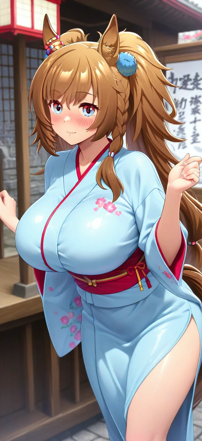 High resolution,masterpiece, highest quality, Kuo Shenlin , heterochromia , Brown hair, smiling , (((nsfw))) , (((sex))) ,(((intercourse with a man))) , (((busty))), ((breast milk)) ,1girl,1boy,hetero, fat man, nipples, large breasts , penis ,censored , sensual body, heart in the eyes , Her cheeks flushed, kimono , washitu , japanese cloth , japanese room , onsen