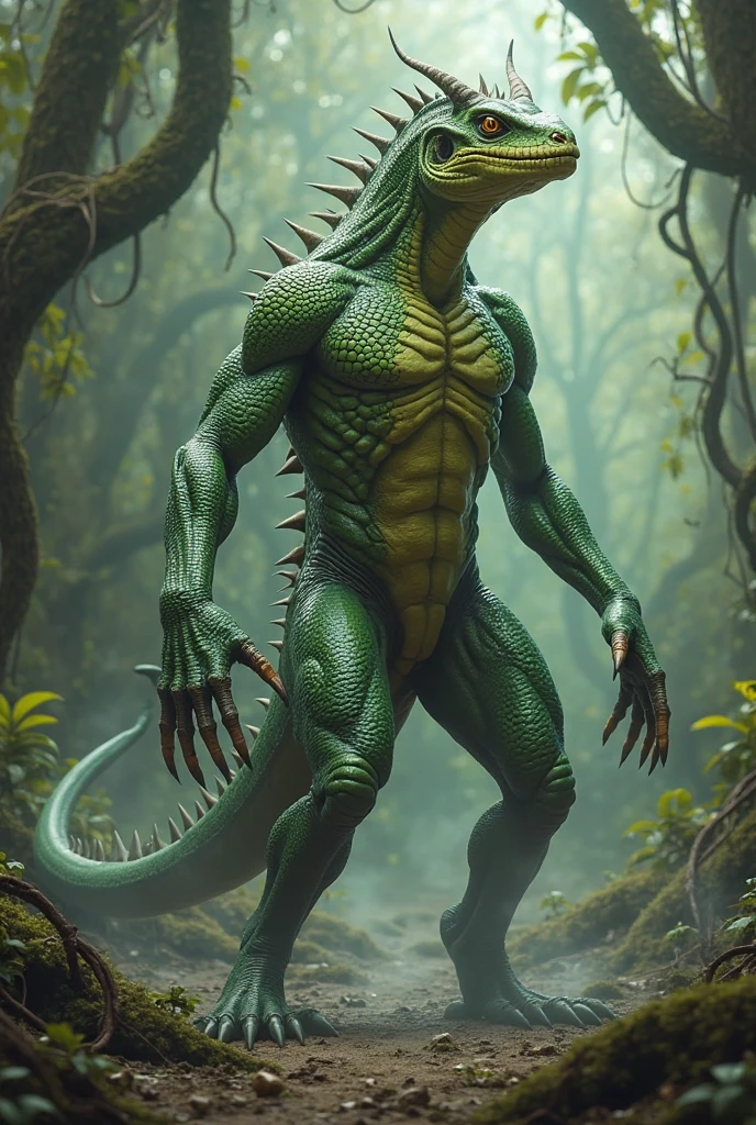 Pretty half man half snake
