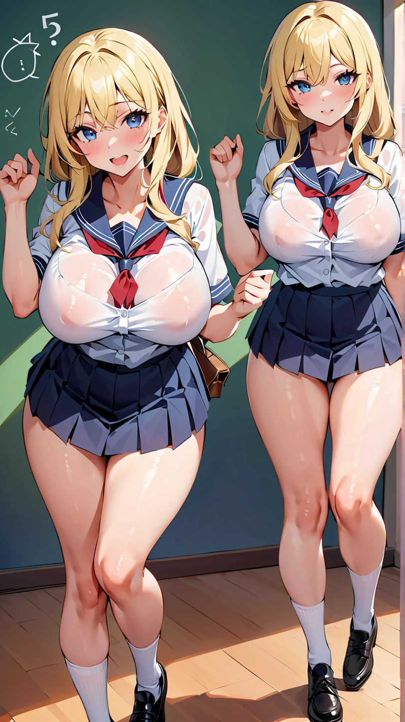 ((((pink orange hair++++++++, blue eyes++++++++)))), (((outfit, mini skirt, uniform blouse tight at the bust, half buttocks sample, bulging fleshy thighs, big-ass, Waist slender, big boobies, perfect girl face, sandals, cocked ass, meaty round ass, fleshy round breasts, soft skin, sweaty girl, panting girl, Shy girl, passionate look))), ((((Muchi Muchi manga style++++++)))), ((((Schoolgirl outfit++++)))), ((((posing for a photo++++++, looking at the viewer++++, alone in the center of the room++++++, sexy pose++++++)))), ((Boa Hancock++++, Aphrodite from Ragnarok++++++, Fujinoke Nene from Hajimete no Gal++++++, Aqua from Konosuba++++++)), (((Hentai Art++++++, sweating intensely++++++, perspiration++++++))) , (((character alone in the scene++++++ , full body++++))), (((woman in a tight blouse with low neckline++++, woman in a school miniskirt++++, long velvet pantyhose on her thighs++++++))), (((art with better contrast++++, art with better sharpness++++, art with better shading++++, art with better resolution++++, advanced art rich in details++++ ))), ((Smiling woman++++, woman with smooth skin++++, beautiful woman++++, naughty teen++++, hot woman++++, erotic art++++++))), ((best quality++++, masterpiece++++, full HD++++, best clarity++++, high quality image++++))))), (((sexy woman++++, standing++++, lascivious appearance++++, clothes squeezing thighs++++, clothes squeezing breasts++++, bimbo body++++, big breasts++++, round breasts++++++, thighs plump++++++, sexy body++++, slim waist++++, big ass++++++, round buttocks++++))), ((full lips++++, sweaty skin++++, wearing student shoes++, sexy college girl++++))), (((bangs in hair++++, short hair++++, tall hair++++, hair with ponytail++++, hair clip, cloth armband))), (((cozy atmosphere++++++, luxury salon++++, organized environment++++, balanced colors++++, scenery rich in details++++++, masterpiece++++++))).
