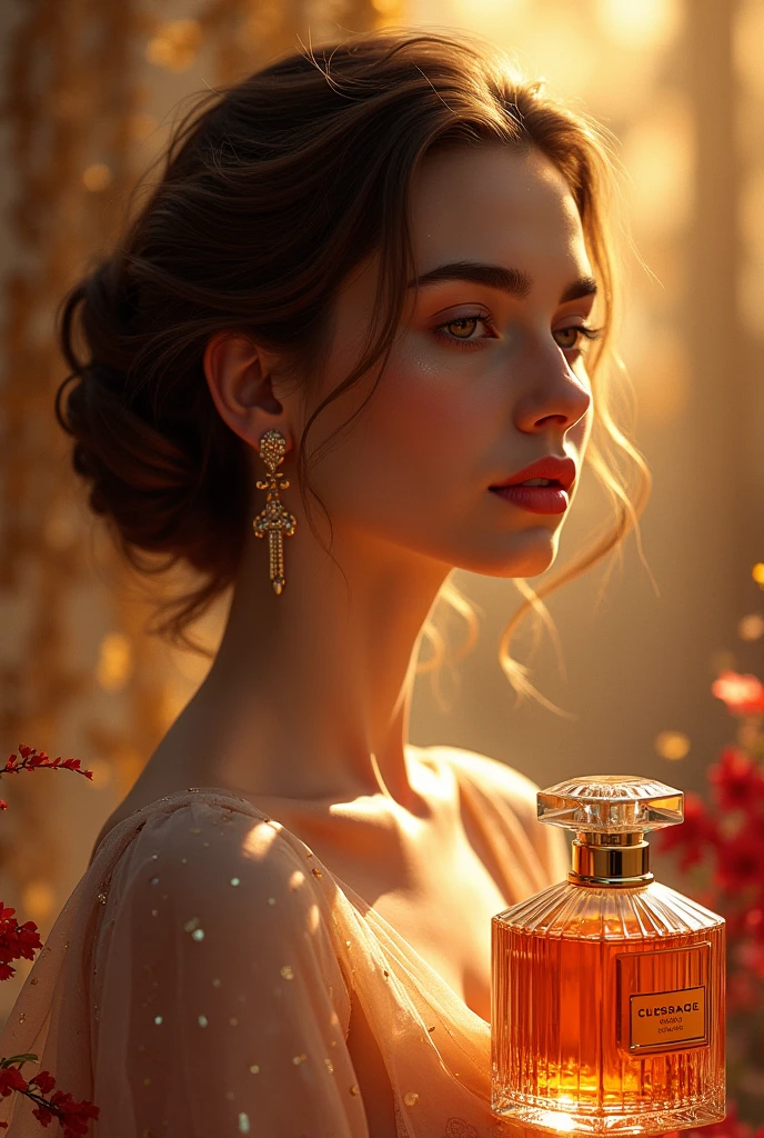 Créer moi une pub pour un parfum 