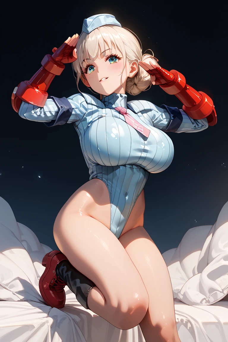 llchar ,pov,breasts_on_glass ,breast press, against glass, navel, embarrassed, Minami kotori, masterpiece, best quality, superman custom, red gloves, red boots, clouds, sky, Skin tight, sense of guilt,sadness,loss, defeat, leotard, Looking sleeves, Cat ears, fake animal ear, Open mouth, (Big breasts:1.2), cleavage,thicc, cowboy shot, sweating,wet