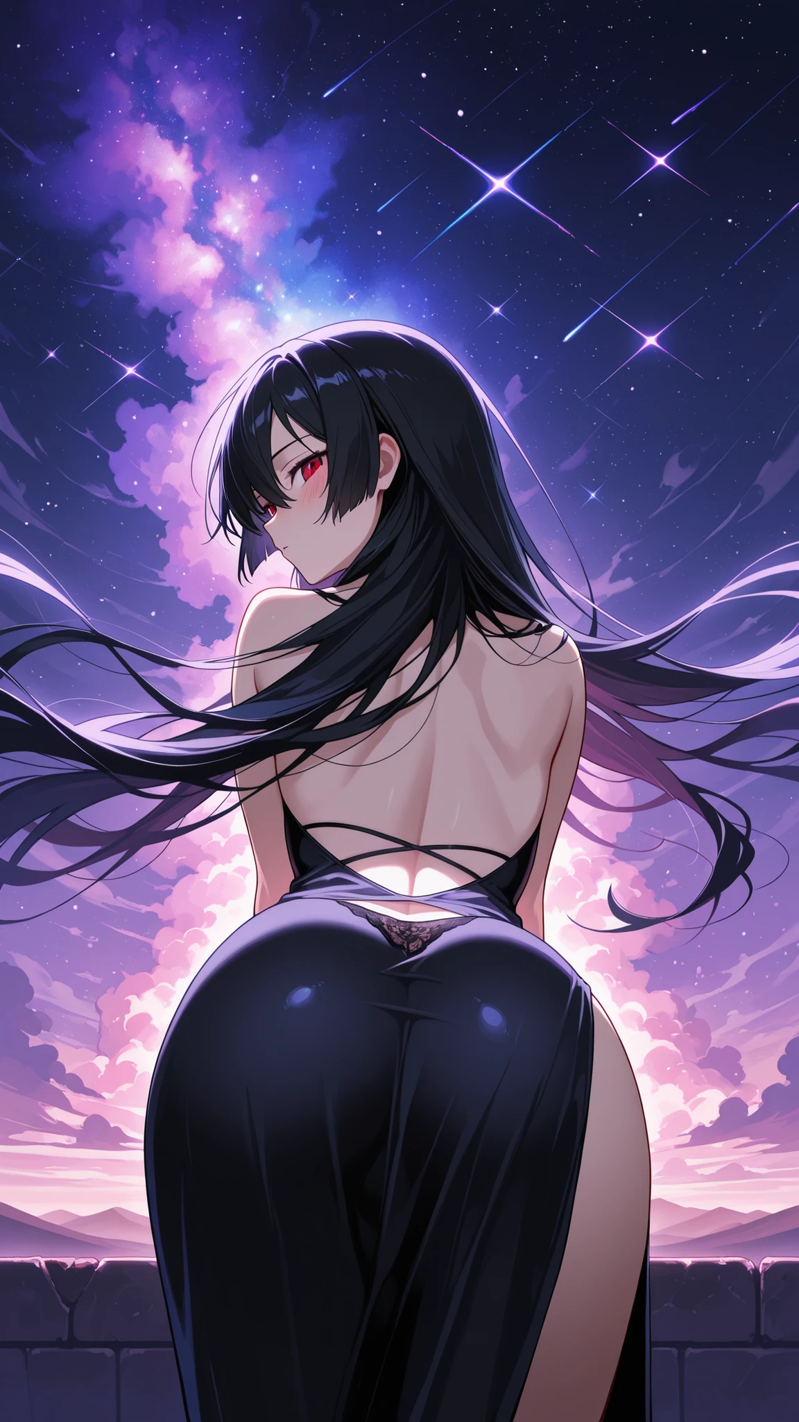 desenho bonito, detalhado, mulher pantera negra, dark skin, nsfw