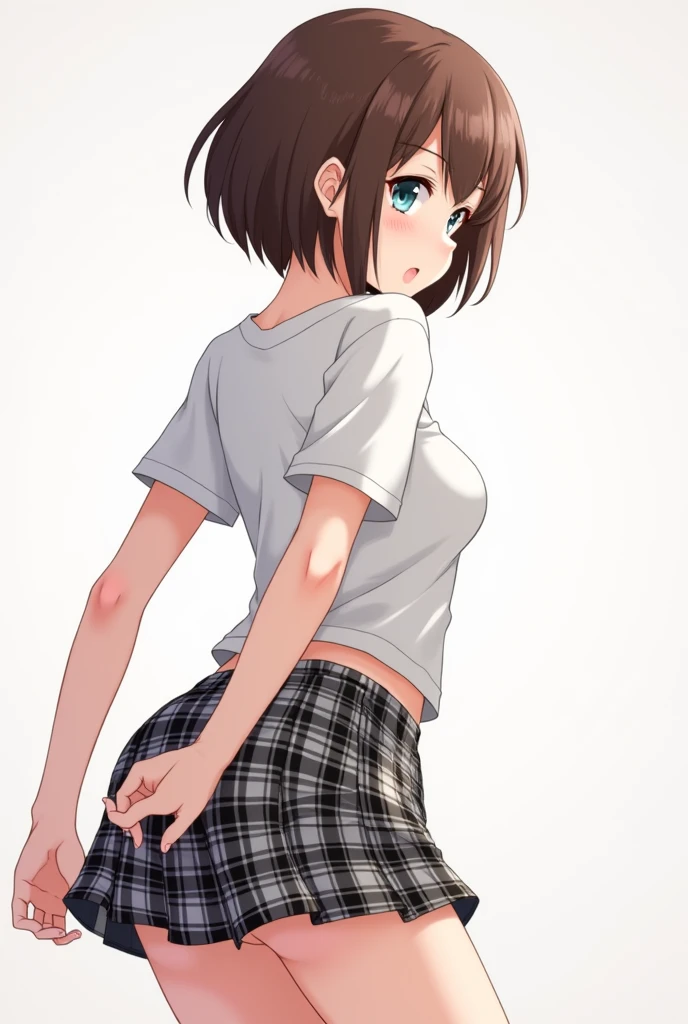 highest quality, (masterpiece:1.2), detailed, Perfect Face, Beautiful Face, Mona, Ward Round、playground、One girl, alone,Cheerleader 、blue eyes, Nipples are visible、short hair, shirt, Hollow Eyes, Expressionless, alone, One girl, Frightened、suit、Big Breasts、Clitoris exposure、Random sexy poses、2D, anime, anime coloring, ako suminoe, Ascot, View ViewerNSFW、One female(Embarrassing:1.2) 、Nipples、Ahegao、I arch my back in pleasure、Pussy feels good、Falling into Pleasure、Ahegao、I arch my back in pleasure、Pussy feels good、View Viewer, Best, Brown Hair