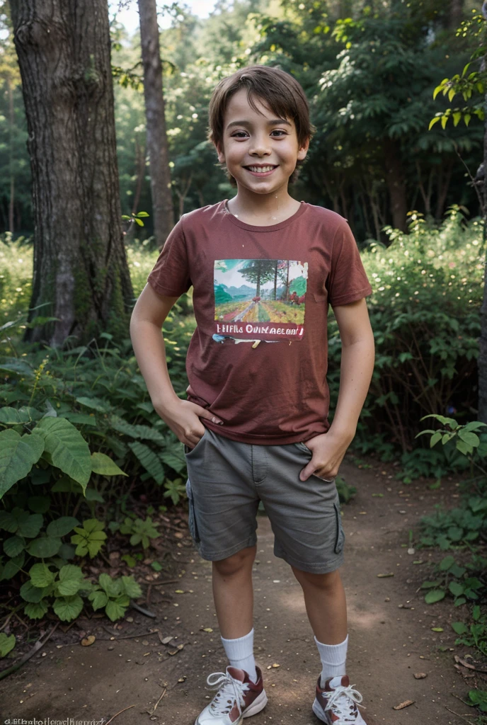 pixarstyle a waist-length portrait of a little boy, smirk, cap, nature, natural skin texture, 4k textures, hdr, intricate, highly detailed, sharp focus, cinematic look, hyperdetailed