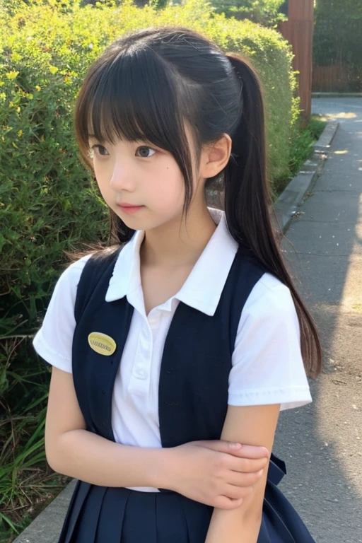 Sobbing girl gets fucked so hard while sobbing that she will wear school clothes but her nipples will be showing