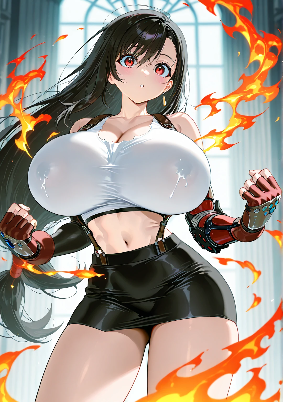 Hospital，Hospital护士，Female Doctor，Nurse hat，bathroom，pool，Dimly yellow lights，Happy smile，Dark Magic, Dark Forest, negaive energy, hell, Blank, Star, Black Hair,A girl，M-pose，Squatting，Squat，Photos，Unreal Engine 5 Photorealistic Rendering,(Cover comic magazine:1.6)，game character, Role Player, Standing on Kyoto Castle, Pretty Face, Arm tattoo，Tattoo on the chest，ace of spades，Belly tattoo，Body hyperreality，thick muscles，Wet body，Liquid dripping from the body，Sweat，excellent!! Types with bobelon, Big Case, Moisturizing and radiant body, Short brown hair，White lace dress，Put your hands on your chest，Heart-shaped，Black boots，Side back，Fisheye View
