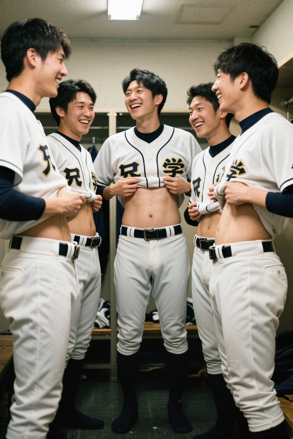 Full body, Very hairy armpits, hairy pubic, hairy crotch, very bushy hairy body, Slim fit body, Shota, very cute kids face, 15 years old boy, young kids, Very young teenager boy, Amazing baseball stadium scenery, in the middle of Crowded baseball stadium, he wear a baseball cap in his head, crowded people, very hot sunny day, summer, he wore a very small transparent see through thong covering half of his big hard ????, dickprint, Sweat dripping all over the body, sweat covering all over the body, Full body photo, wearing Very tiny thong, Proudly showing off his sweaty very hairy armpits to audience in crowded baseball stadium, completely naked just wearing thin Tiny white thong, very young boy, Cinematic soft lighting illuminates a stunningly detailed and ultra-realistic handsome korean boy supermodel, ultra messy curly hair, clear honey eyes, captivating perfect smile, sensual, hot boy, insanely handsome, showing off his sweaty body, very sixpack muscular body build, slender, toned, full body, 8k, photography, masterpiece, detailed face, detailed eyes, sexy, beautiful abdomen and beautiful legs and a detailed big hard bulge, expression of ecstasy, excited, slim, detailed eyes and lips, sixpack and fit body. Image quality is of the highest standard, with ultra-detailed features and a realistic appearance. The colors are bright and vibrant, enhancing the overall aesthetic. The lighting is soft and natural, casting a soft glow on the boy, don't merge body's