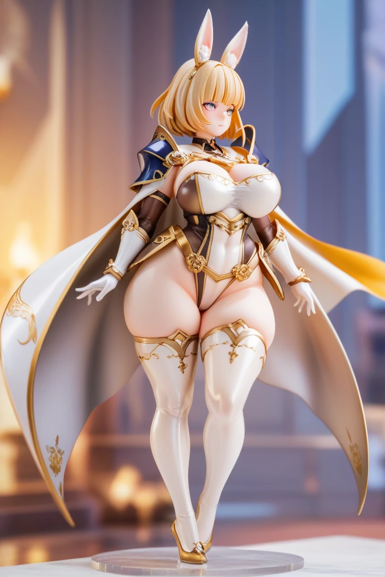 Open mouth, A MILF,Shiny body, Shiny skin, ,Huge breasts ,Shiny skin,BTPT-FC,,full body,blonde hair,,standing,large breasts, cleavage, looking at the audience,.blue eyes, black thighhighs, open mouth, laurel crown, turret, black thighhighs, cleavage, smile, huge breasts, wrist ribbon, ribbon, veil, very long hair, sleeveless, dress,wide hips,cleavage,navel,blonde hair, bare shoulde,blue eyes,thong,black pantie,highleg pantie,black pantie,bright screen,bright screen,full body
