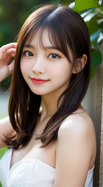 ((Standing on a hill overlooking the sea)),(masterpiece)、(Highest quality:1.5)、(Photorealistic:1.2)、(Surreal), (High resolution), (Realistic), (Post-processing),(Sharp focus), Sharp focus:1.2,Backlight, (Improvement of quality:1.4), (Narrow waist)、((Perfectly detailed five-fingered hands)),(Anatomically correct body)、((1 female:1.4))、Japanese、Realistic Skin、(Small chest:1.4)、Bust size is A cup、A pretty woman with a slender figure:1.4,(from the front:1.5), (Enhances the beauty of skin texture:1.1),No makeup、美しいBlack Hair、smile、Natural color lip、(Small Mouth:1.4)、The mouth is not open、Thick lips、(Oval Face)、Even bangs、Hide eyebrows with bangs、((33-year-old woman))、Bob Hair、Hair blowing in the wind, (Black Hair, Iris, Watery eyes, Shining Eyes, Bob cut hair,), Hair behind the ear、No makeup、(Drooping eyes)、(((One lovely woman)),((優しい大きなsmile)),(( Small breasts,Small breastsの谷間)),((((Plump Cheeks)))),very cute,(Baby Face),Raccoon face,erotic、Tropical print micro bikini、(((whole body:1.5))), Put your face close to LoRA,