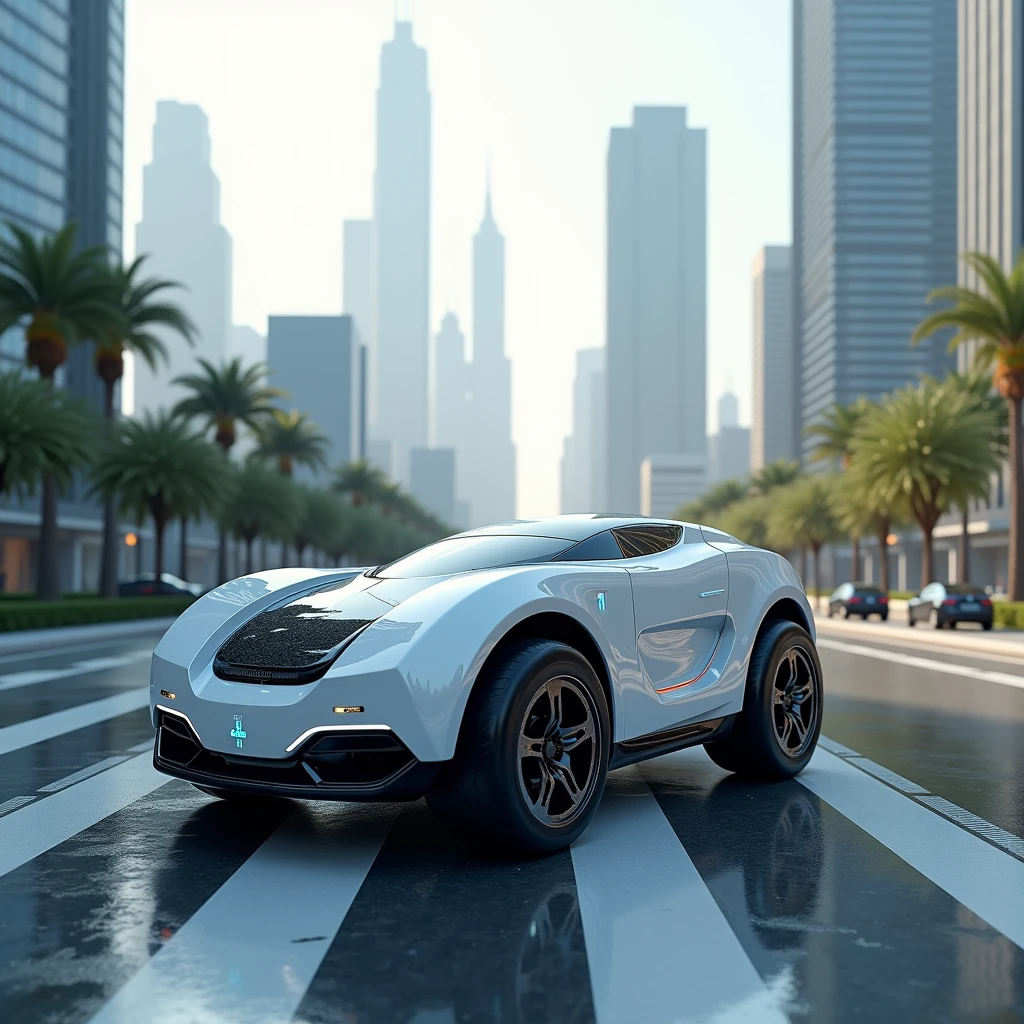 Street cleaner from the future