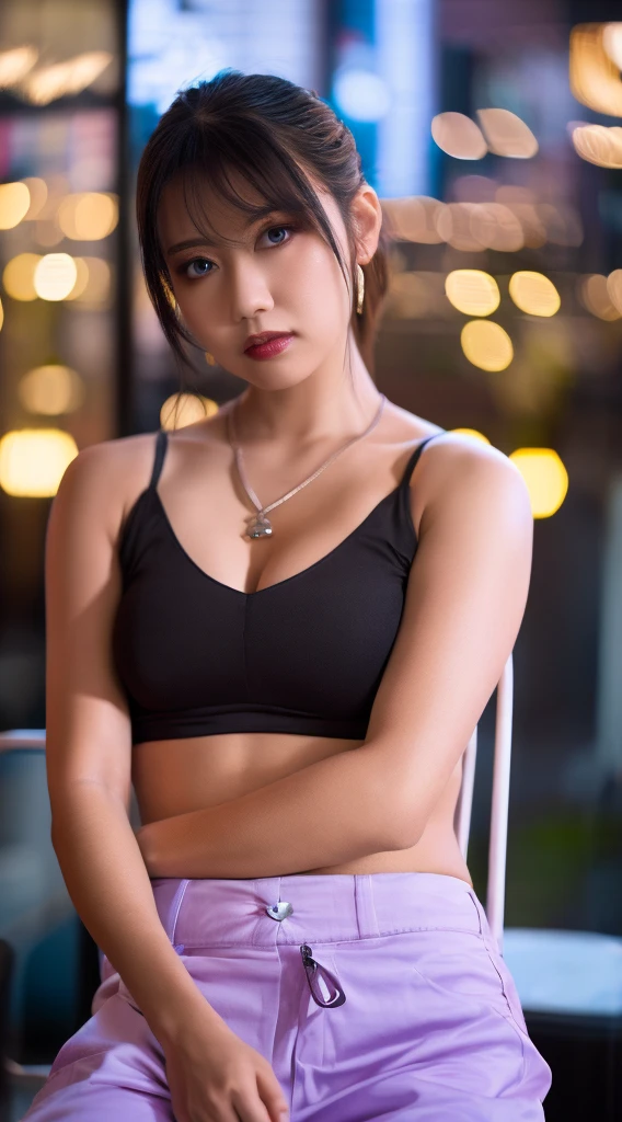 Leotard, standing, (classroom background), mouth closed, black eyes, 1 girl, 20yo,Young female,Beautiful Finger,Beautiful long legs,Beautiful body, Beautiful Nose,Beautiful character design, perfect eyes, perfect face,expressive eyes,perfect balance, (looking at viewer), official art,extremely detailed CG unity 8k wallpaper, perfect lighting,Colorful, Bright_Front_face_Lighting,White skin, (masterpiece:1.0),(best_quality:1.0), ultra high res,4K,ultra-detailed, photography, 8K, HDR, highres, absurdres:1.2, Kodak portra 400, film grain, bokeh:1.2, lens flare, (vibrant_color:1.2),professional photograph, (Beautiful,huge_Breasts:1.4), (beautiful_face:1.5),(narrow_waist), cowboy shot