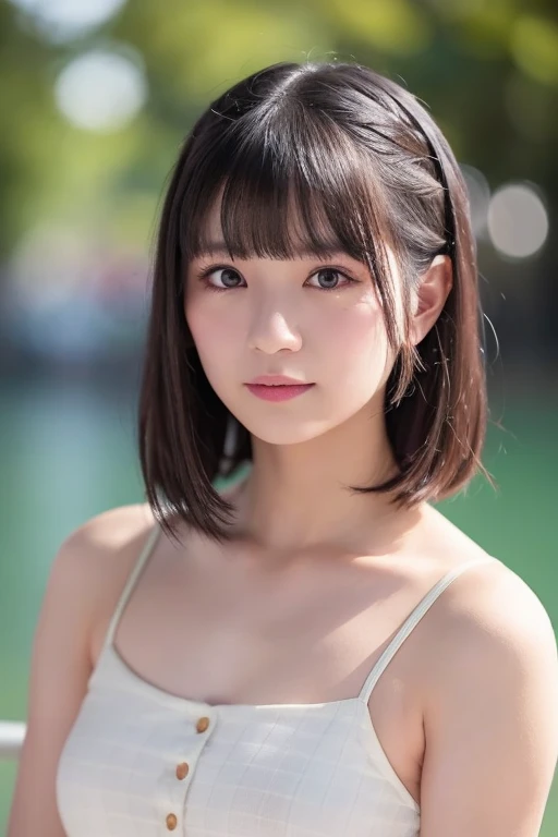 detailed explanation,、High resolution、high quality、Perfect dynamic composition、Beautiful details、short hair、Natural Bangs、Small breasts、Natural color lip、Kamimei、Nagano Prefecture、23-year-old girl、1 person、Transparent muscle、Tabletop、最high quality、In detail、High resolution、8k、The correct state of the human body、Random Pause、Sculpture model pose、Black hair fluttering in the wind