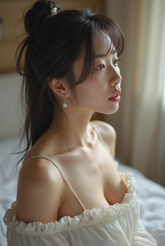 (Hyperrealistic,)4K,35mm,hyper-high detail, Professional lighting, Best quality, Ultra-high resolution, Visually stunning, (1girll:1.3), National style (Republic of China 1.3),realskin,(Perfect body 1.3)Ultra-delicate face。