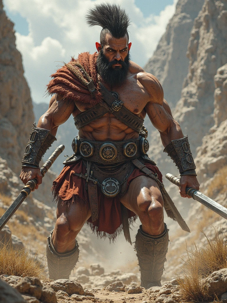 strong game character