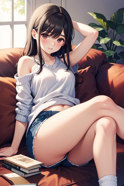 Please make sure your white panties are visible、