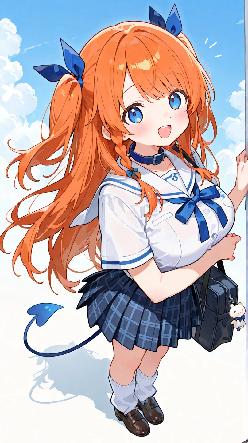 masterpiece、Highest Resolution、Highest quality、Highest quality、high quality anime、sharp、sharp効果、sharp塗り、sharp化、solo。Adult woman with horse ears。Blue Dress、Blue shoulderless dress。brown shorts、Brown pantyhose。Large light blue cloak。Moonlit night starry sky background、breeze、Chest is center right。Dark lipstick、Grin、Beautiful breasts。Brush your hair up with your hands、Touch your head with your hand、Hands on hips。Brown Eyes。Brown Hair、Long Hair、Half Twin、Half Up。hair ornaments。