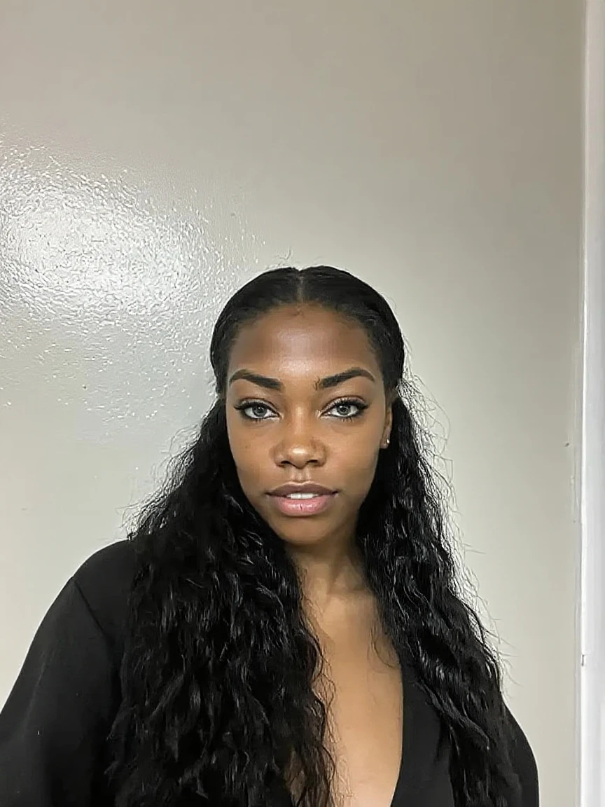 black girl with straight hair who only fucks white men