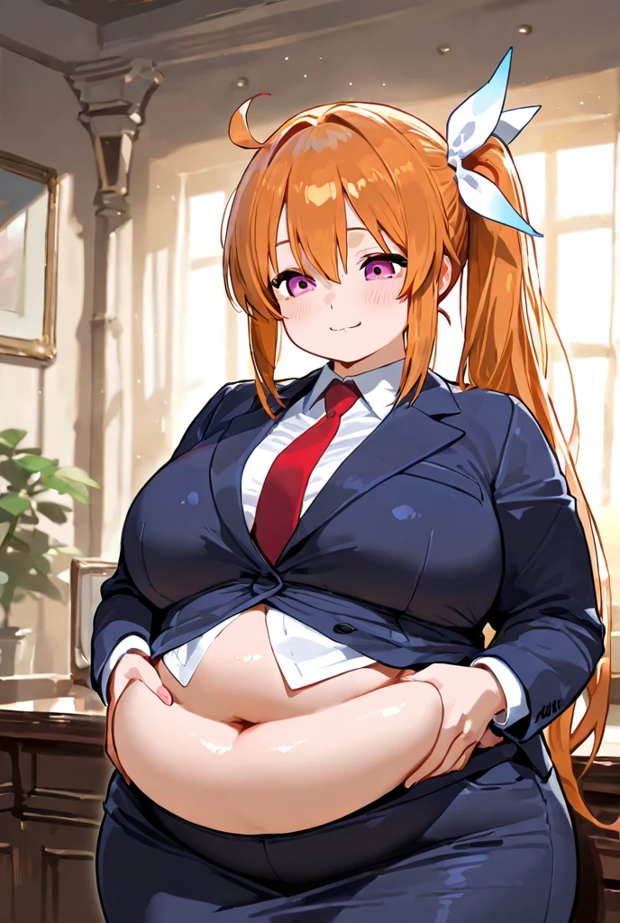 best quality,best resolution,(fluffy anthro furry :1.6),fox girl,red long hair,curvy hair,classroom,light and shadow,(white shirt),((2 pregant chicas, duo)),sleeveless,red necktie,black skirt,white stocking,glasses,flower hairpin,looking at viewer,horny face,open mouth,very close eyes,orgasm,full face blush,tense pose,heart eyes,heart expression eyes,horny pose
