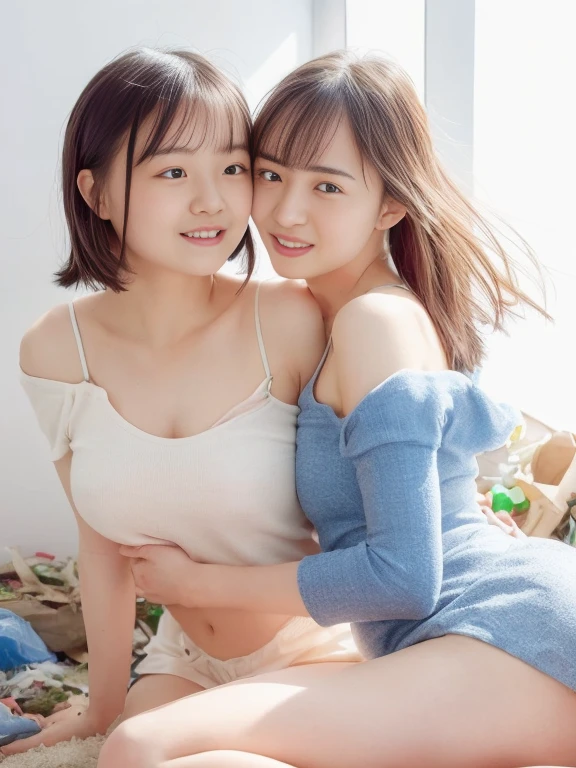 (Three asian woman from the same school in short uniform with perfect detail sitting on a bench:1.5)、25 years old woman, JK 、(Black Haired Gal:1.5)、((spread legs)) Famous in Japan in short uniform、(Pleated miniskirt with perfect detail、Wearing a short sailor suit with perfect detail:1.4),(Thin and clear double lines for the eyes), (Glossy tear bags under the eyes), (Clear pupils on pale iris), (Expression of conjunctival color), (Eyelashes that are easy to see), (Super-large and taut sailor suit),,(looking happy smile、gals:1.5)、(up skirt、),shorth hair、length hair、A dark-haired、F(extremely details CG:1.2)、(16k wallpaper:1.2)、(​masterpiece:1.2)、(Incredibly beautiful face:1.5)、beatiful detailed eyes、 blue-sky、during daytime、Perfect litthing、++((、dynamic ungle、Open your legs very wide、The skirt is rolled up.、))++、((​masterpiece、top-quality:1.5))、(photographrealistic:1.4)、(Japanese Idol,Japanese actressl:1.5),(perfect anatomia、Correct anatomy、perfectly proportions、face perfect、Perfect hands、Perfect legs、Perfect fingers、 Perfect mouth、skinny thigh、impossibly thin waist、Beautiful navel、Incredibly huge breasts、Perfect lips,a small face:1.5)、(Voyeur style:1.2)、（Don't look at the camera:1.5),((f、Since a while ago:1.5))、 ((NSFW)) ((heavy makeup)) ((soft pubic hair)) downblouse