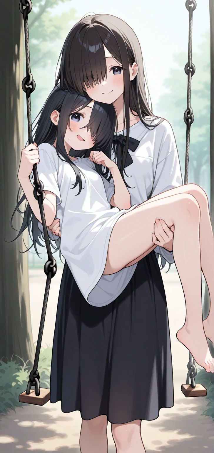 shibuya rin, Rin Shibuya, ​masterpiece、top-quality、best、超A high resolution、Full body portrait、intricate-detail、An ultra-fine illustrations、perfect anatomia、Correct anatomy、perfect proportion perfect、Hands are２Boken、perfect hand、The feet are in２Boken、perfect foot、Perfect fingers、Small toes、Precise size and balance of upper and lower body、18year old、Schoolgirl with mature body type、A high school girl with long、女の子1人、Whole body from head to leg、full body Esbian、small tits、Small toes、Small toes、Skinny Legs、laying on back、M-shaped legs、Opening legs、Opening legs、cross the fronts、Composition from below、Composition from the front、Panchira、Inner thigh-sitting、Sit on the floor with bent knees and legs open、Front-facing、Lower body facing forward、Slender feet、Slender thighs、Slim toes、Lying on a white bed facing the front、Slender feet、legs slightly open、Sleeping in a big letter、Legs are spread、Hands are slightly raised、brown haired、Medium Hair、Medium haircut、Panting face about to cry、red blush、Embarrassed look、A slightly sad look、Black_Wearing white panties inside stockings、Wearing white panties inside black transparent stockings、Wearing white panties inside black stockings、Wearing white panties inside black pantyhose、Wearing white panties inside black lace pantyhose、Wearing white panties inside stockings with black lenses、Wearing black light pantyhose and white panties、Wearing black transparent pantyhose and white panties、No shoes、No shoes on、pure white under black stockings,,_panties on、Panties are visible through a navy blue pleated skirt、Pure white bra、Underwear、beige blazer uniform half open、white blouse uniform open、Japanese high school student's room、in a house、during daytime、（petite body esbian))、​masterpiece、（top-quality)