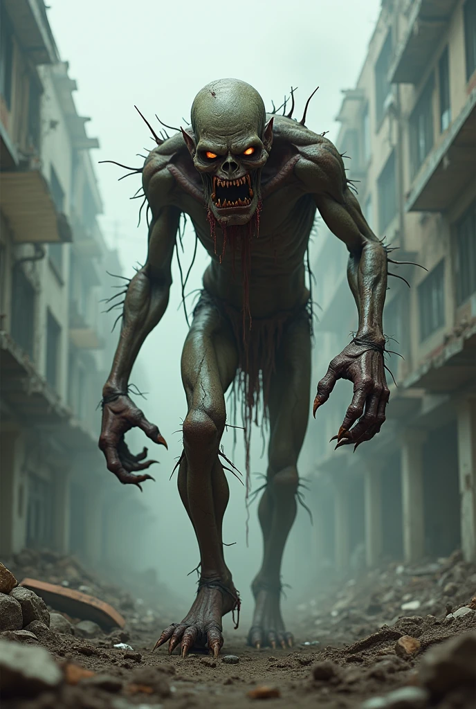 Zombie in city