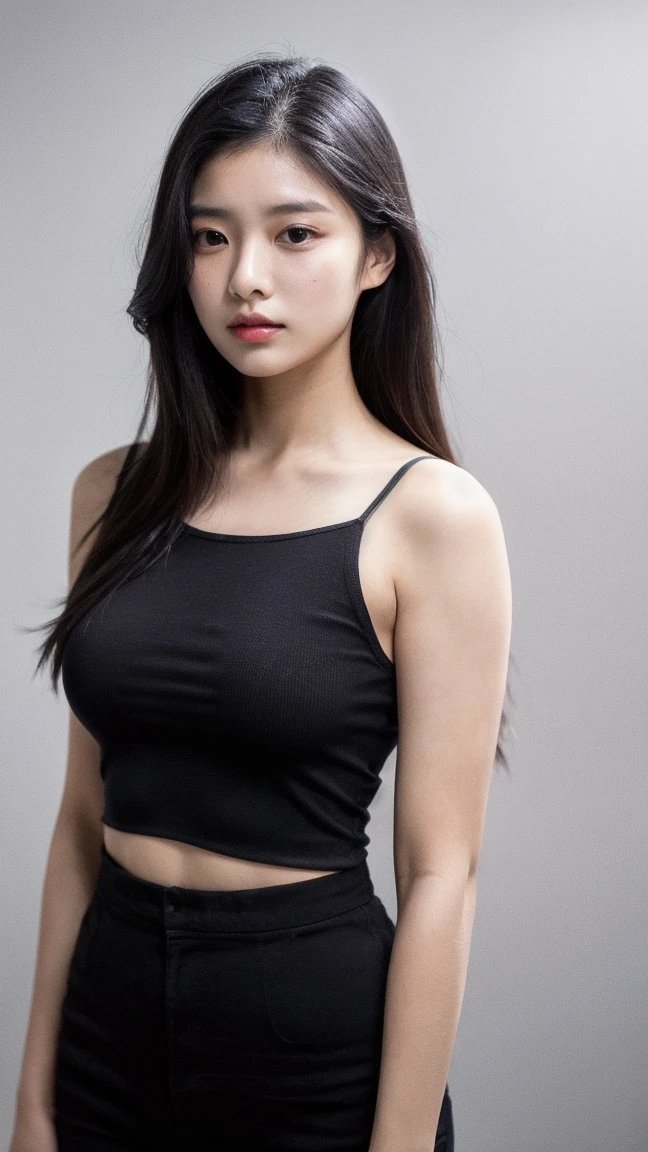 “Create high quality and realistic females.。She is an Asian woman in her early 30s.、The skin is light in color。Her straight, shoulder-length black hair、It is elegantly styled up.。Her face is calm、She's wearing light pink lipstick。She is wearing an elegant style red silk dress.、One-shoulder design exposes the back。Behind her is a luxurious indoor party venue.、The bright lights are shining on her