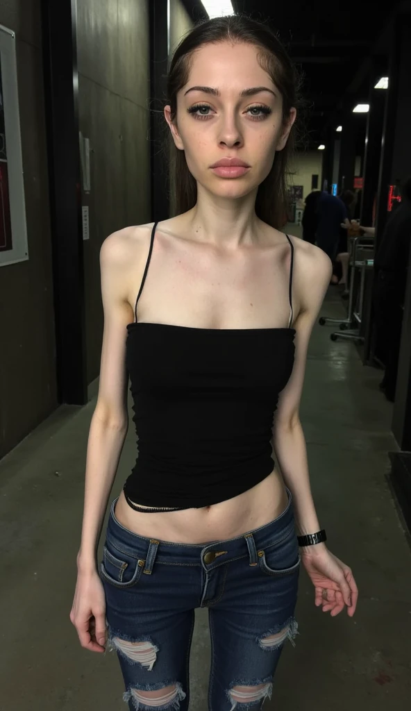 Polaroid style. (Beautiful 16 year old girl) beautiful, perfect face, (Slim body) Slender body, (black hair) (blue eyes) (White skin) Beautiful body, Western face, predatory eyes, thin hips, Thin thighs, collarbone, ribs, (smooth pussy, shaved vagina) western beauty, thin nose.
