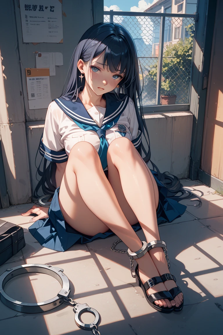 (Best quality, 8k, 32k, Masterpiece, UHD,:1.2),RAW, 2girls,ultra cute , natural lighting,transparent shining eyes, 20yo,medium breast ,fair complexion ,flushed face,dynamic Lighting,nude, (( school uniform)), crawling position on their hands and knees, Showing panties, White panties, wedgie, Cameltoe, on stairs
