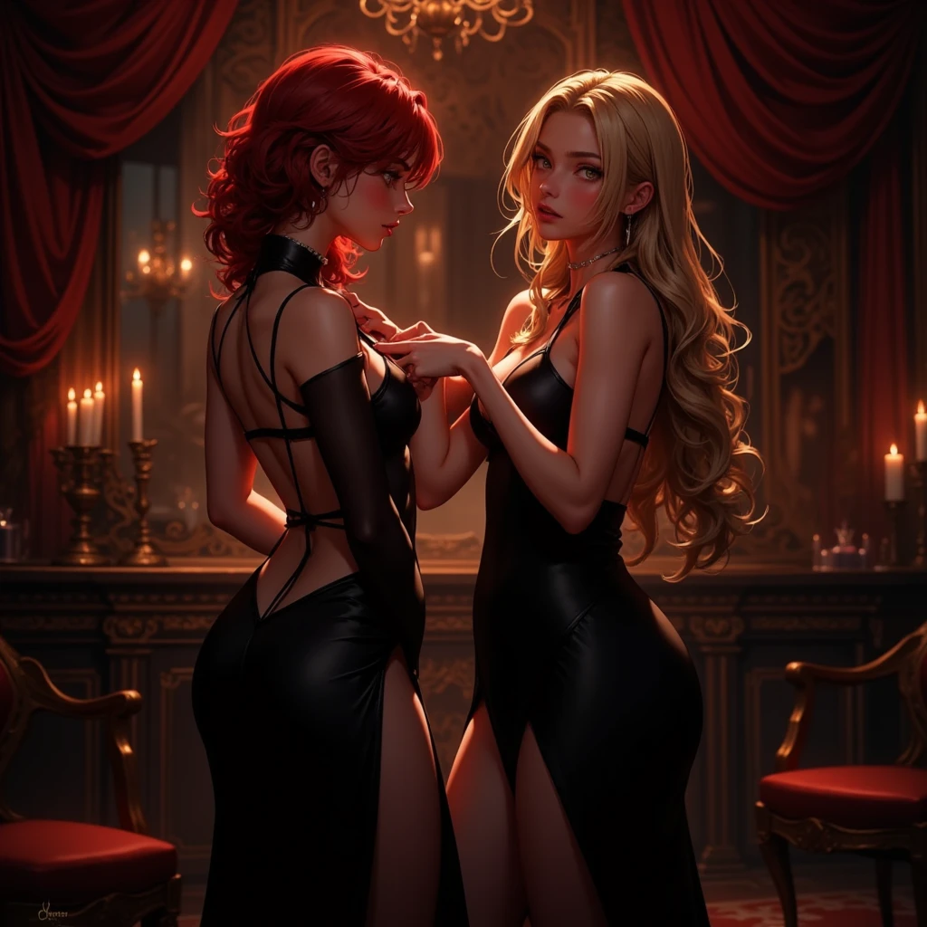 Selena Gomez and Taylor swift in magical world