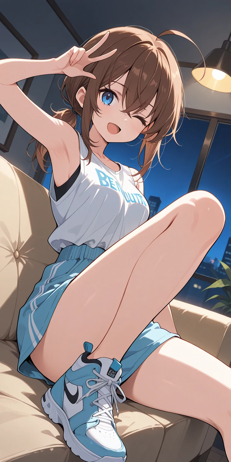score_9, score_8_up, score_7_up, score_6_up, score_5_up, score_4_up
reisalin stout, choker, beret, crop top, black panties, fashion,
playing games, playstation controller, excited, sitting, couch, living room